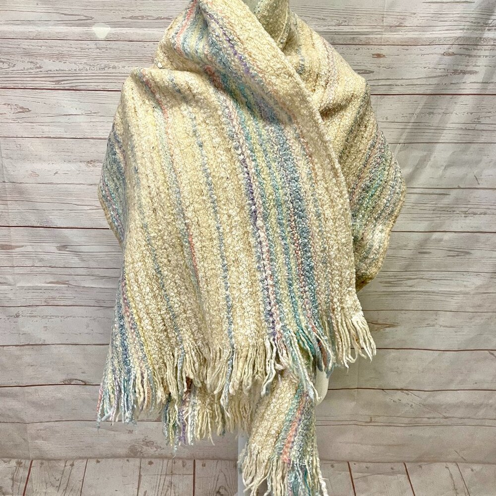 Vintage Irish Wool Scarf